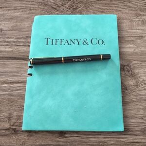 Tiffany & Co. Blue Notebook with Pen
